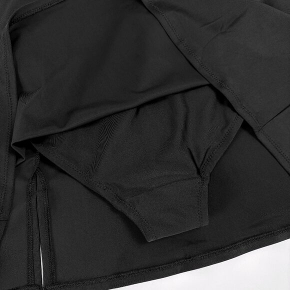 Swim Dress S Year-Round Indoor Swimming High Coverage Swimsuit One-Piece Tankini - Picture 8 of 9